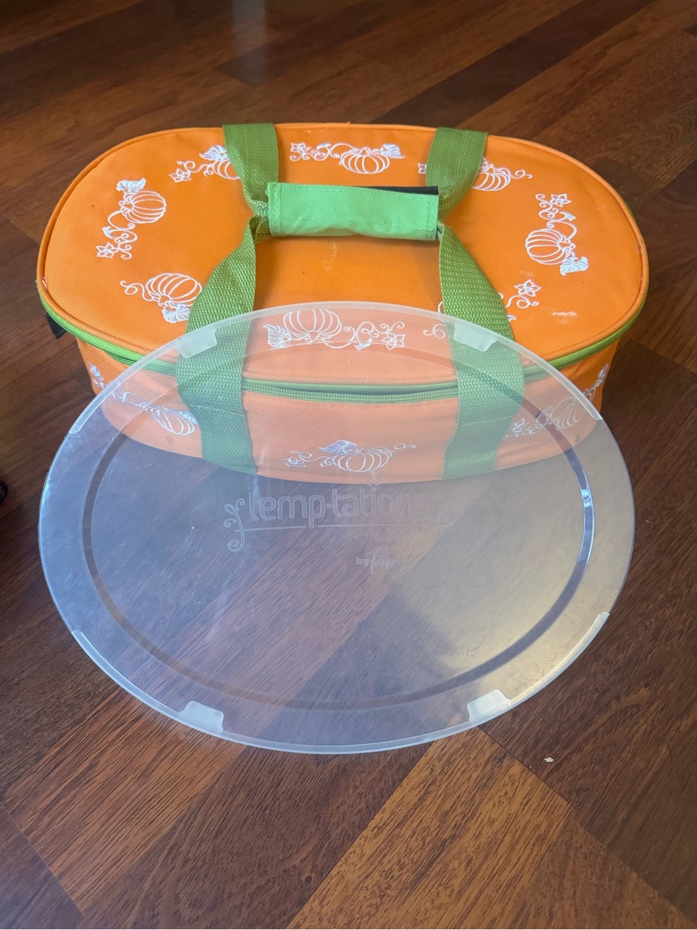 Temp-Tations Harvest Pumpkin 5 pc Casserole Set - Picture 5 of 11